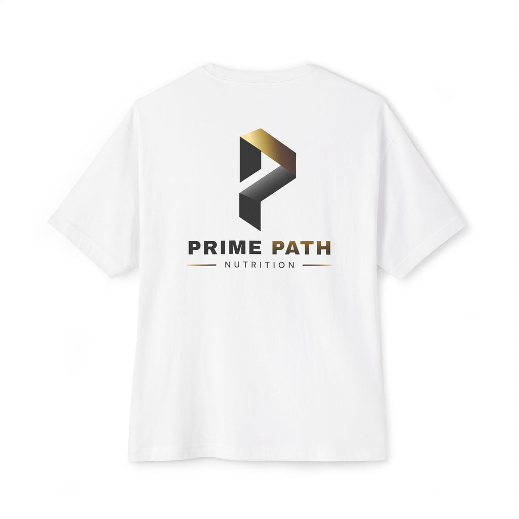 Prime Path Logo T‑Shirt — Oversized Boxy Tee
