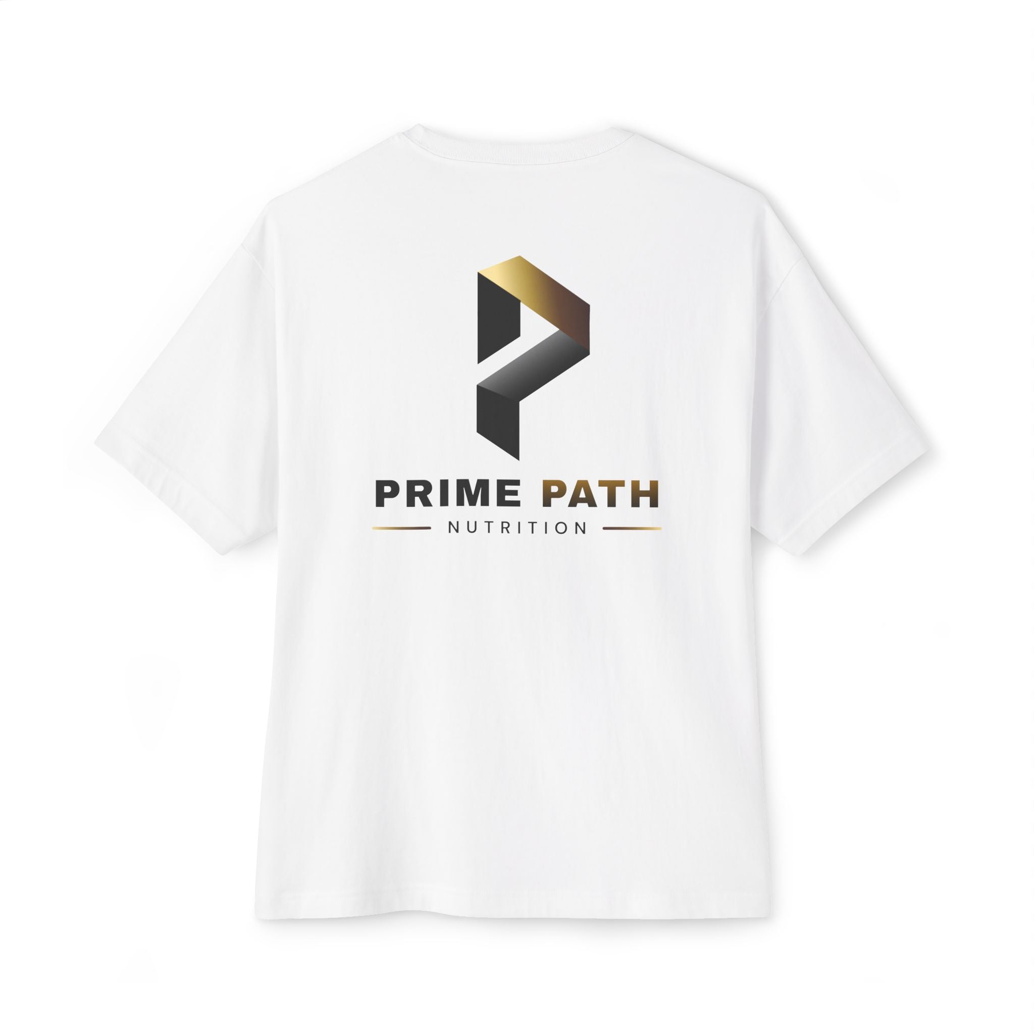 Prime Path Logo T‑Shirt — Oversized Boxy Tee