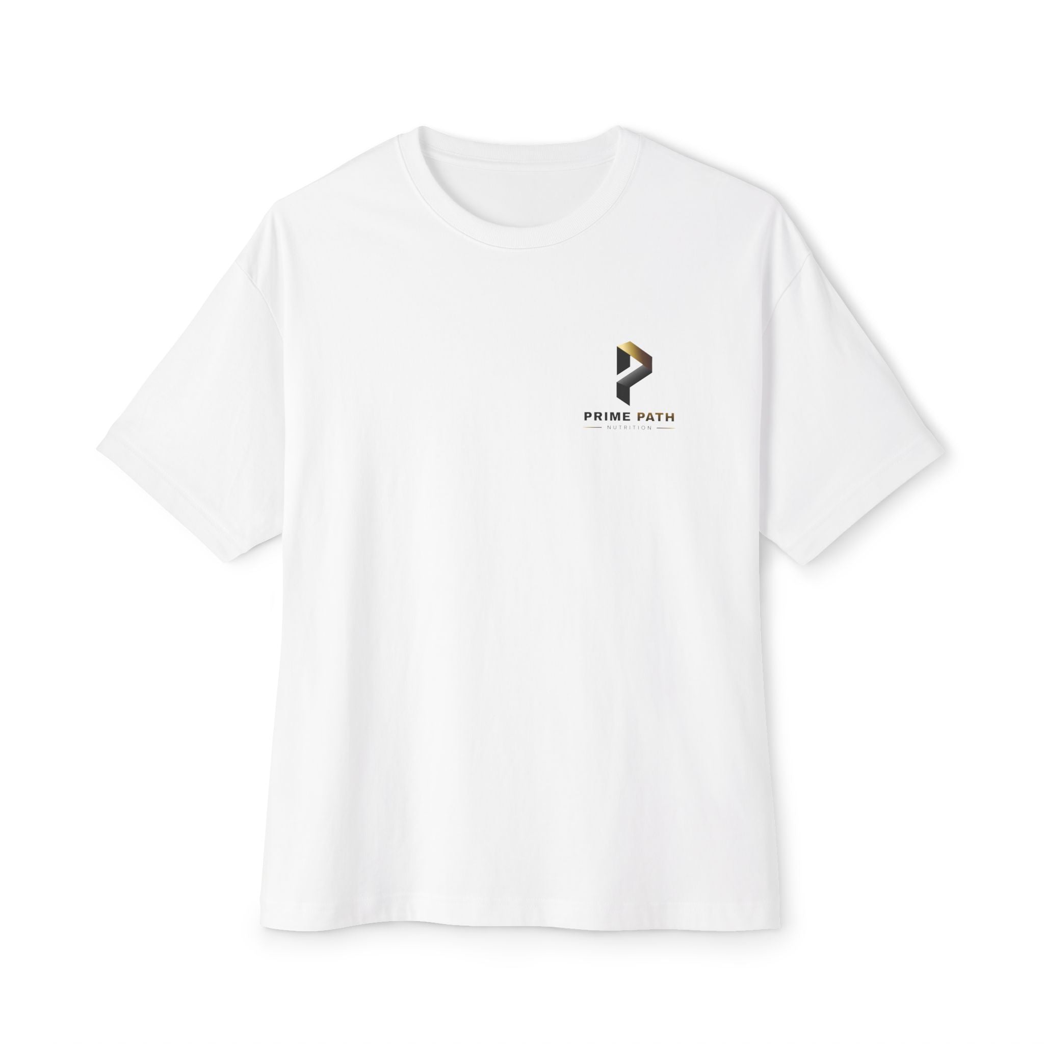 Prime Path Logo T‑Shirt — Oversized Boxy Tee