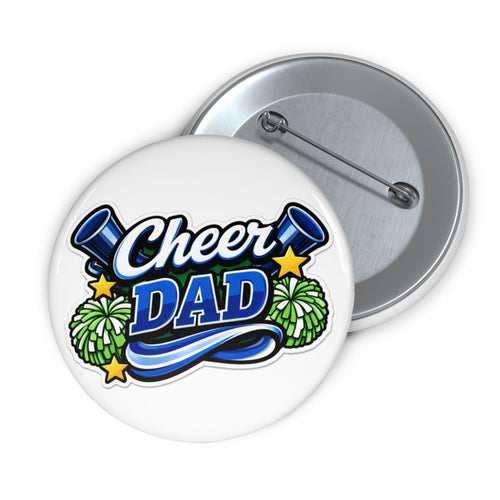 Cheer Dad Pin